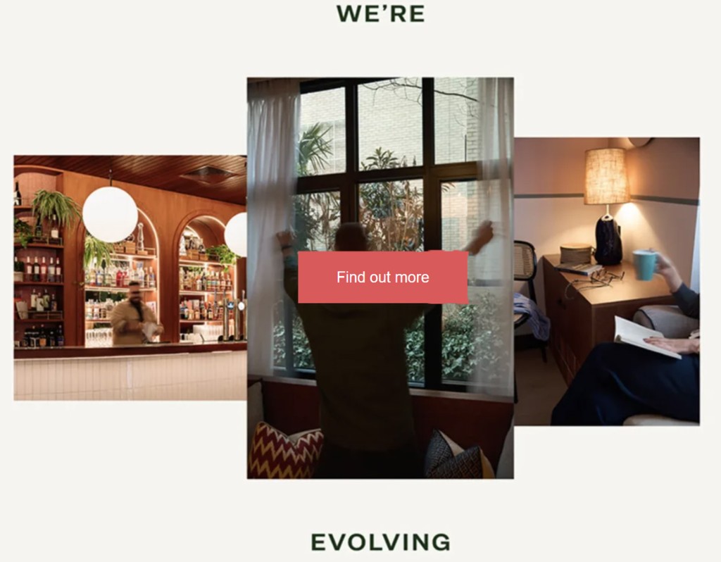 We're Evolving - Find out more