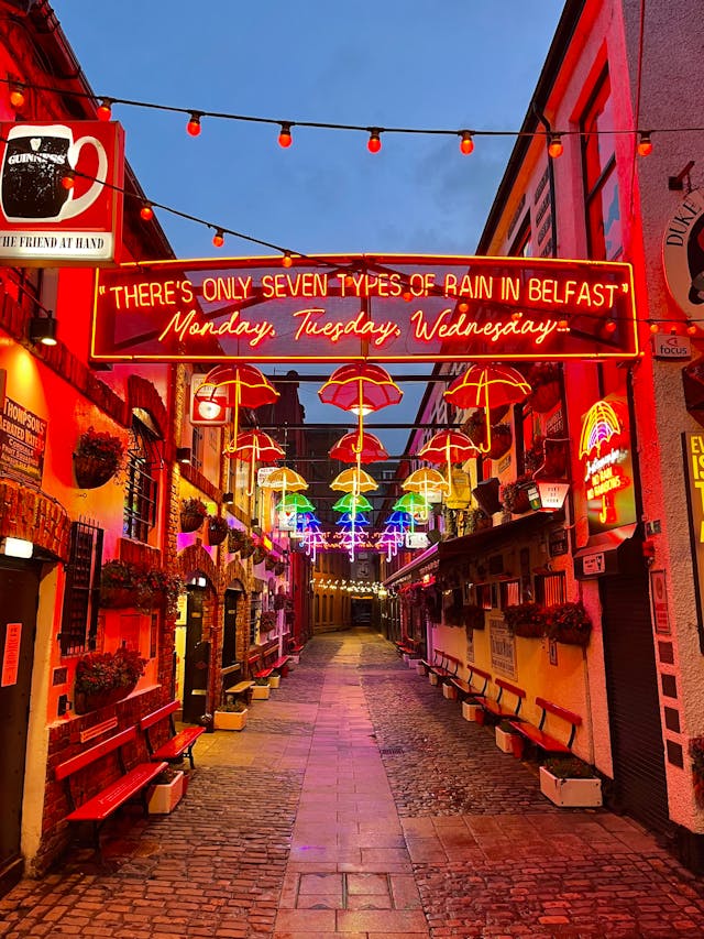 Belfast Pubs at Umbrella Alley