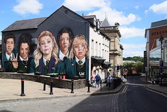 Derry Girls Mural
